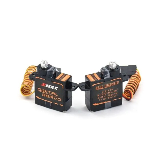 ES9052MD 5.5g/ES9250MD 4.8g All-Purpose Digital Metal Gear for RC Airplane Drone Made of Plastic